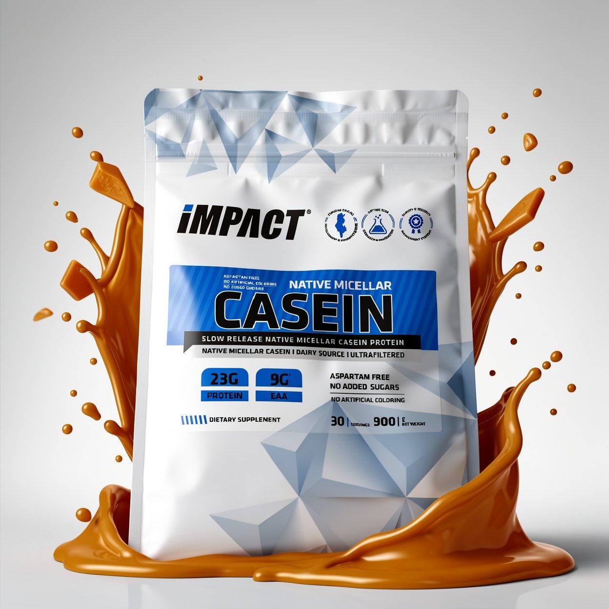 Native Micellar Casein - 900g / Caramel