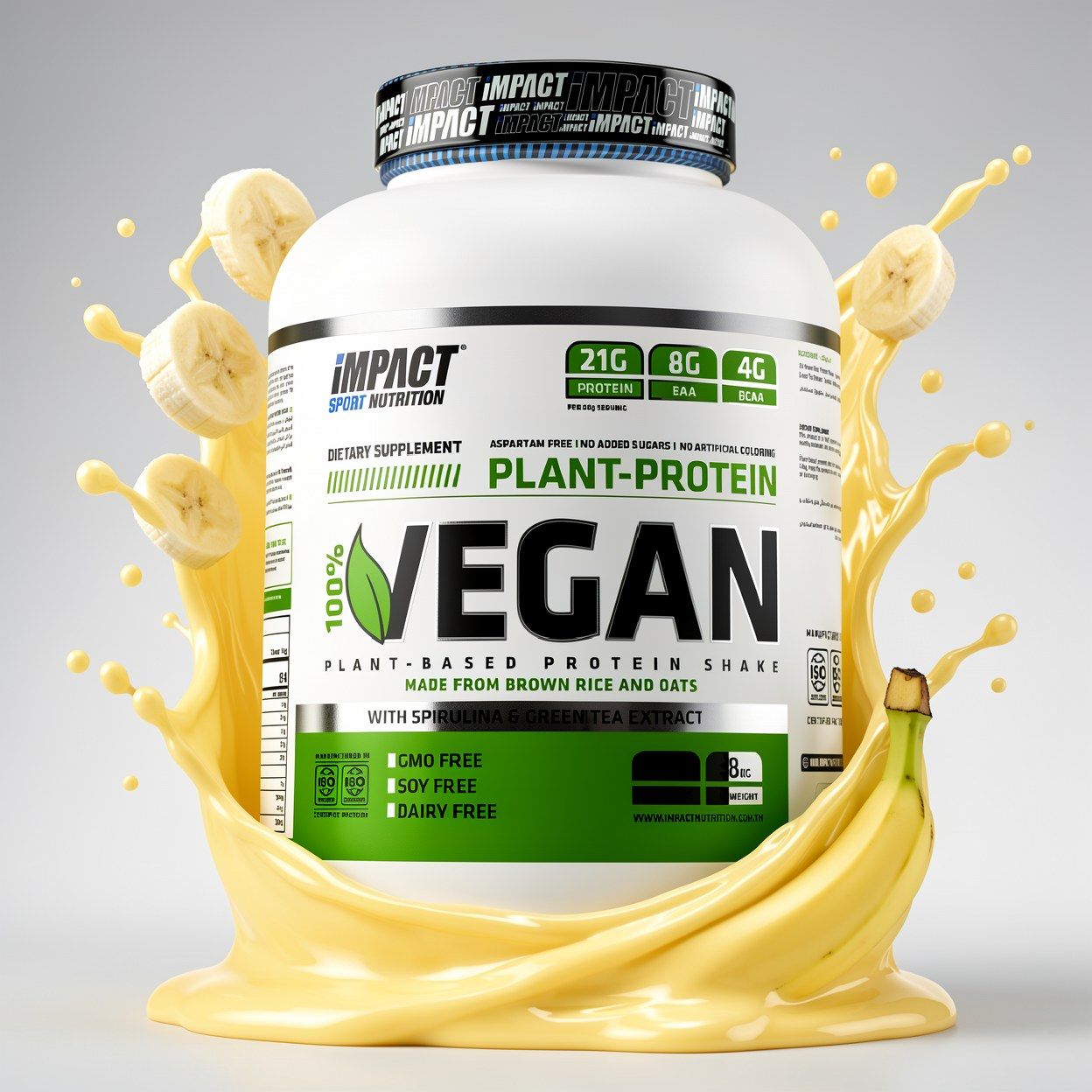 Plant-Protein 100% Vegan - 1.8kg / Banoffee
