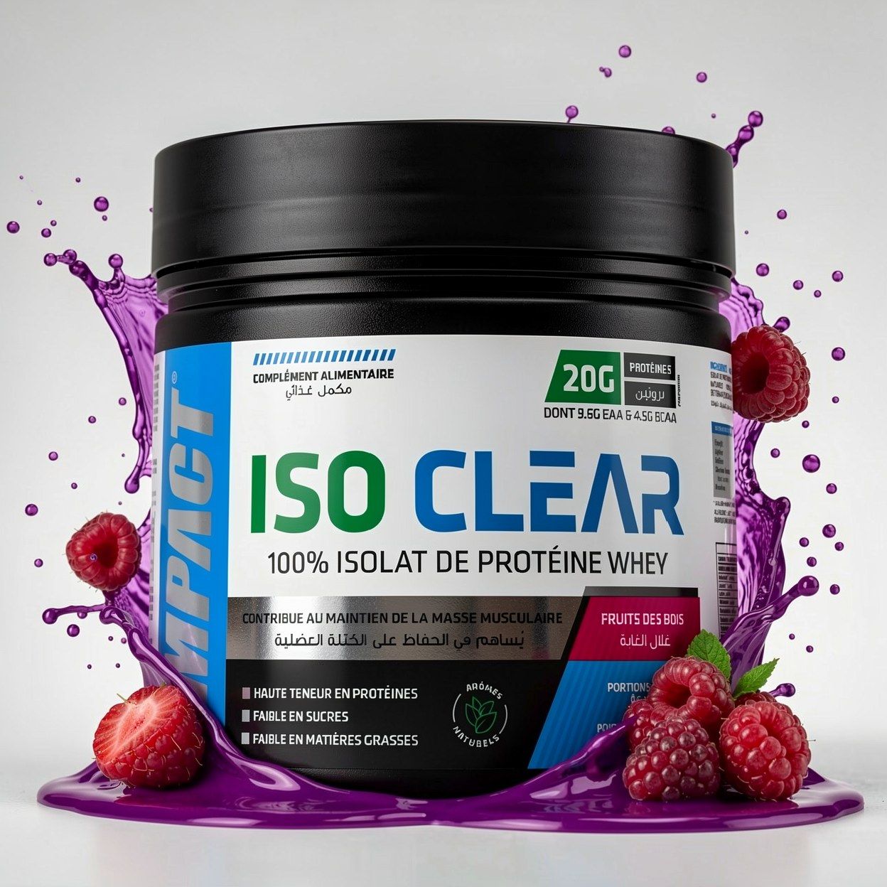 Iso Clear - 336g Fruits Rouges